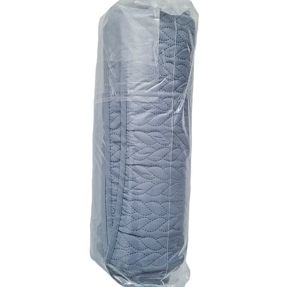 3‎ Piece Quilt Set, Coverlet Set, Pinsonic Quilted. Queen Size 90x96 inches Blue